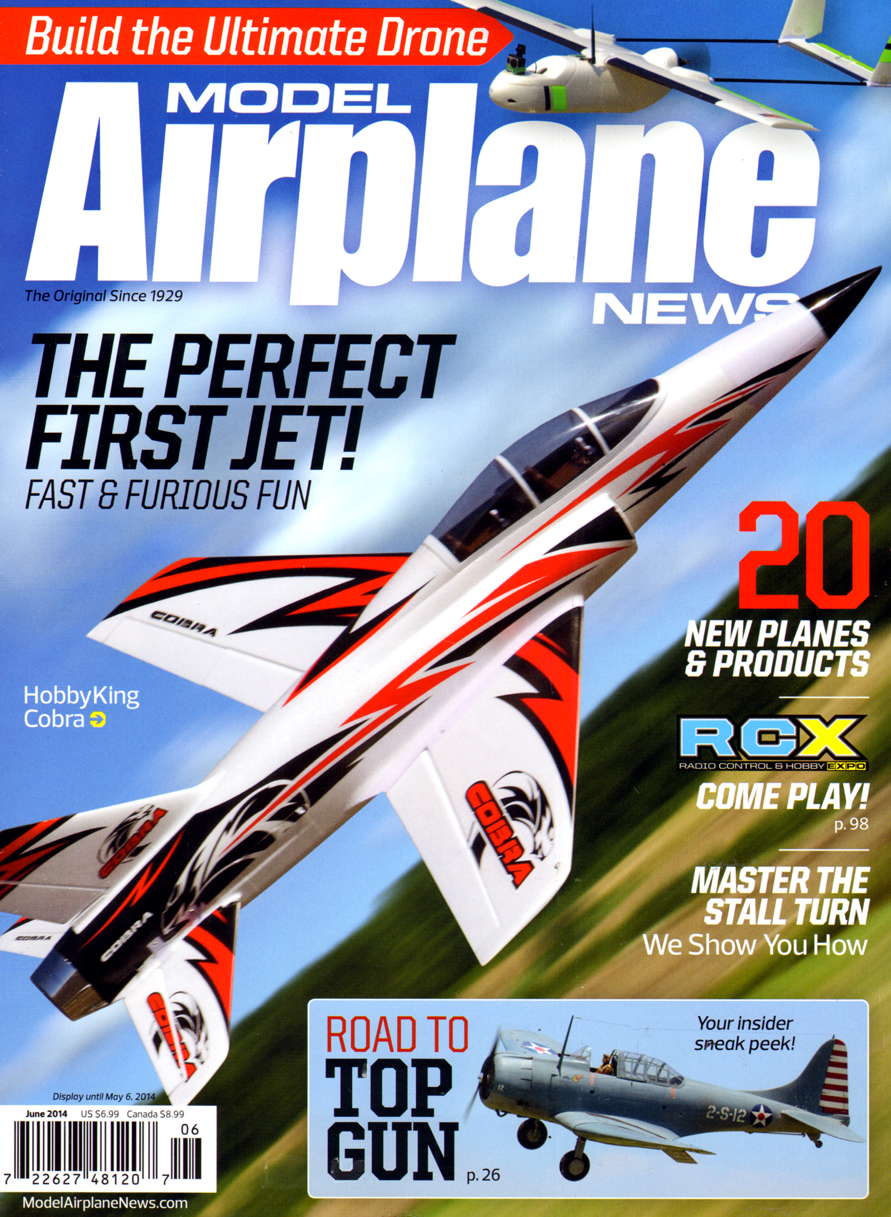 Model-Airplane-News June 01, 2014 Issue Cover