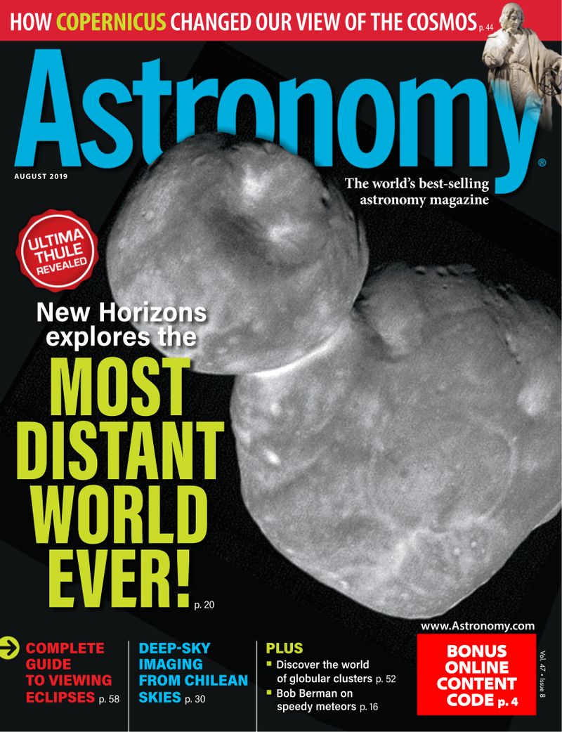 Astronomy August 01, 2019 Issue Cover