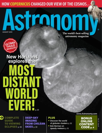 Astronomy August 01, 2019 Issue Cover