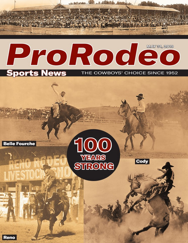 Pro-Rodeo-Sports-News May 31, 2019 Issue Cover