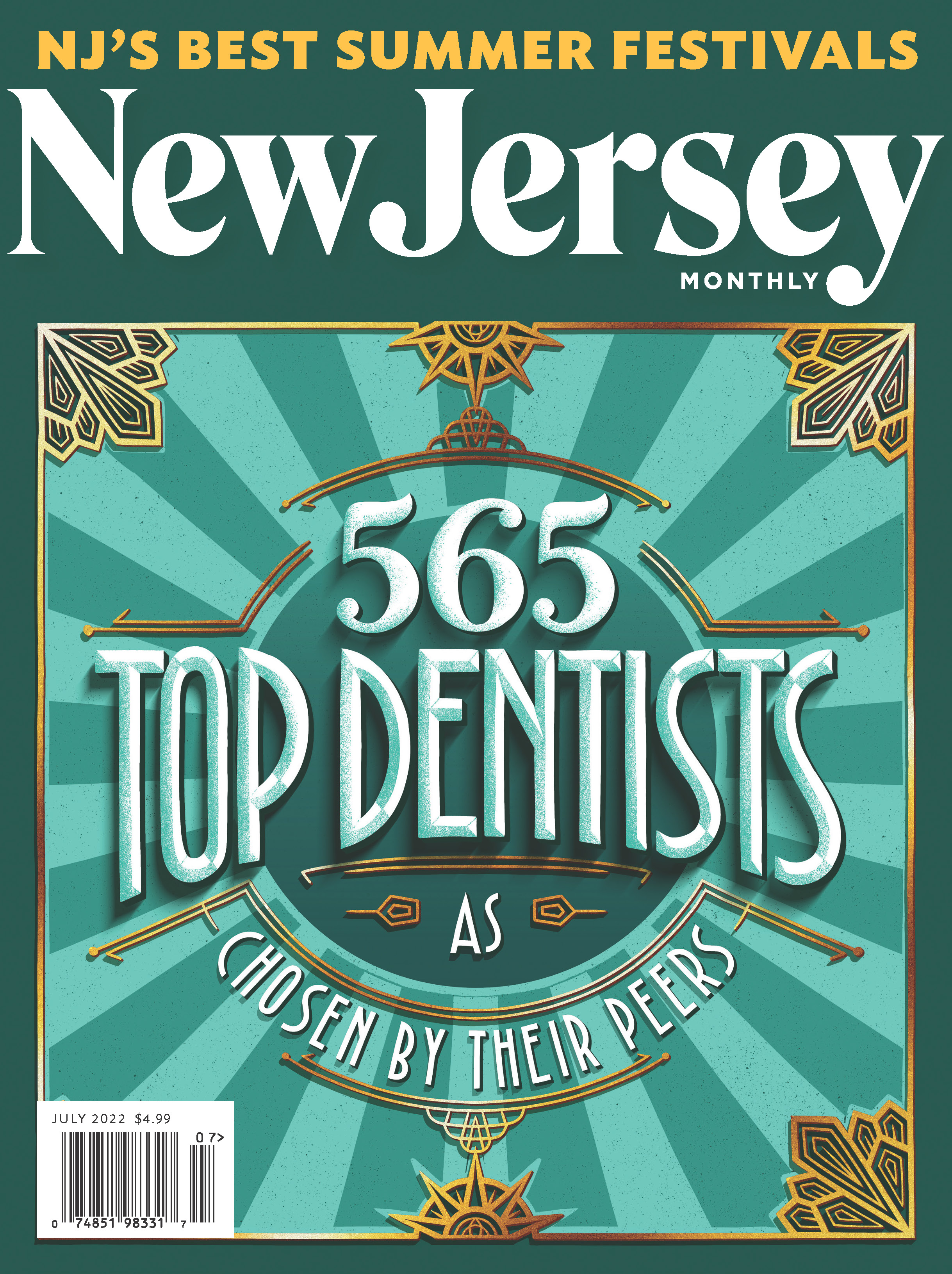 New-Jersey-Monthly July 01, 2022 Issue Cover