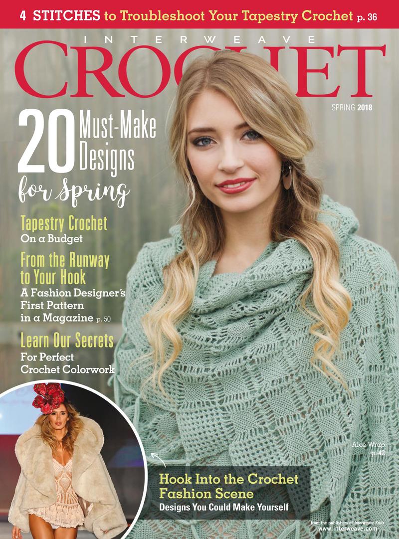 Interweave-Crochet March 01, 2018 Issue Cover
