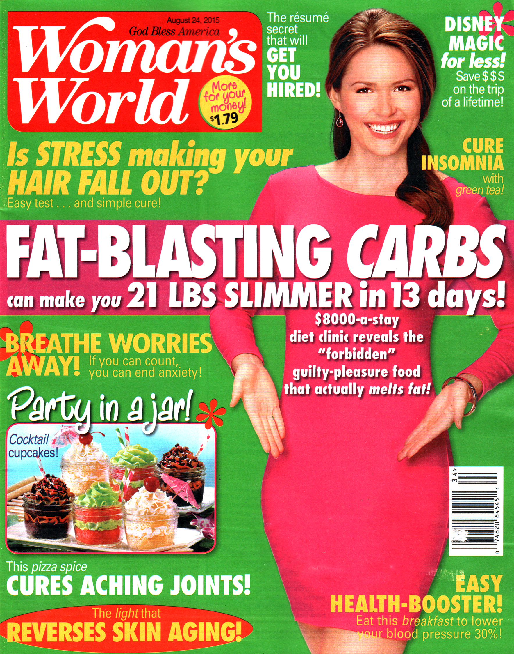 Womans-World August 24, 2015 Issue Cover