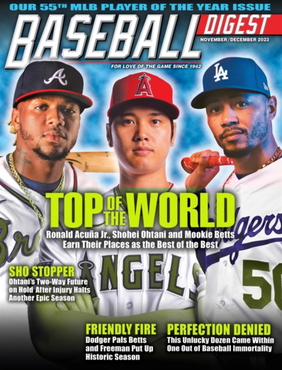 Baseball Digest November 01, 2023 Issue Cover