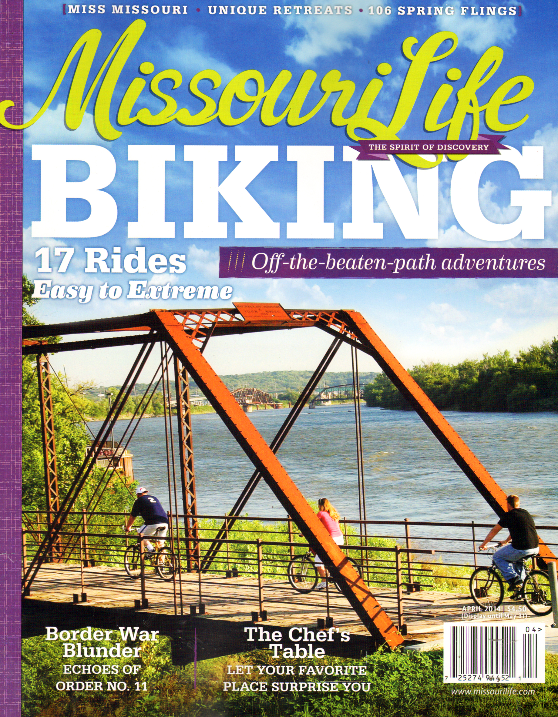 Missouri-Life April 01, 2014 Issue Cover