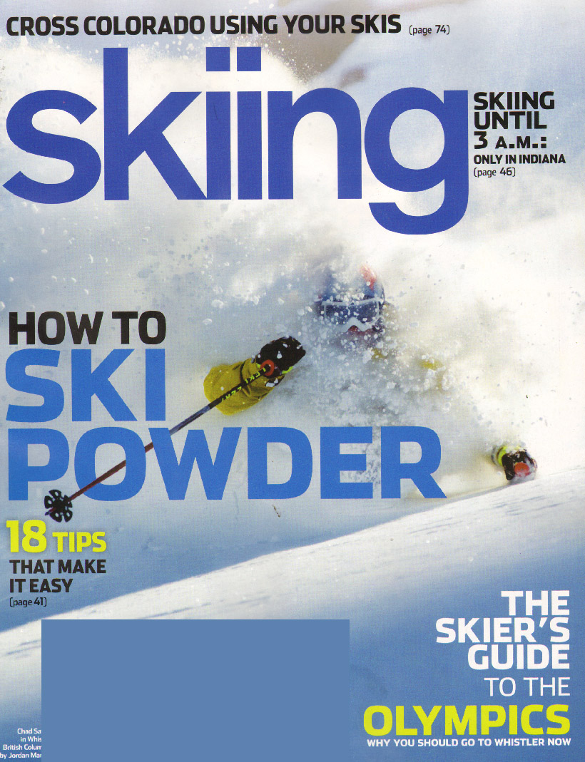 Skiing January 01, 2010 Issue Cover