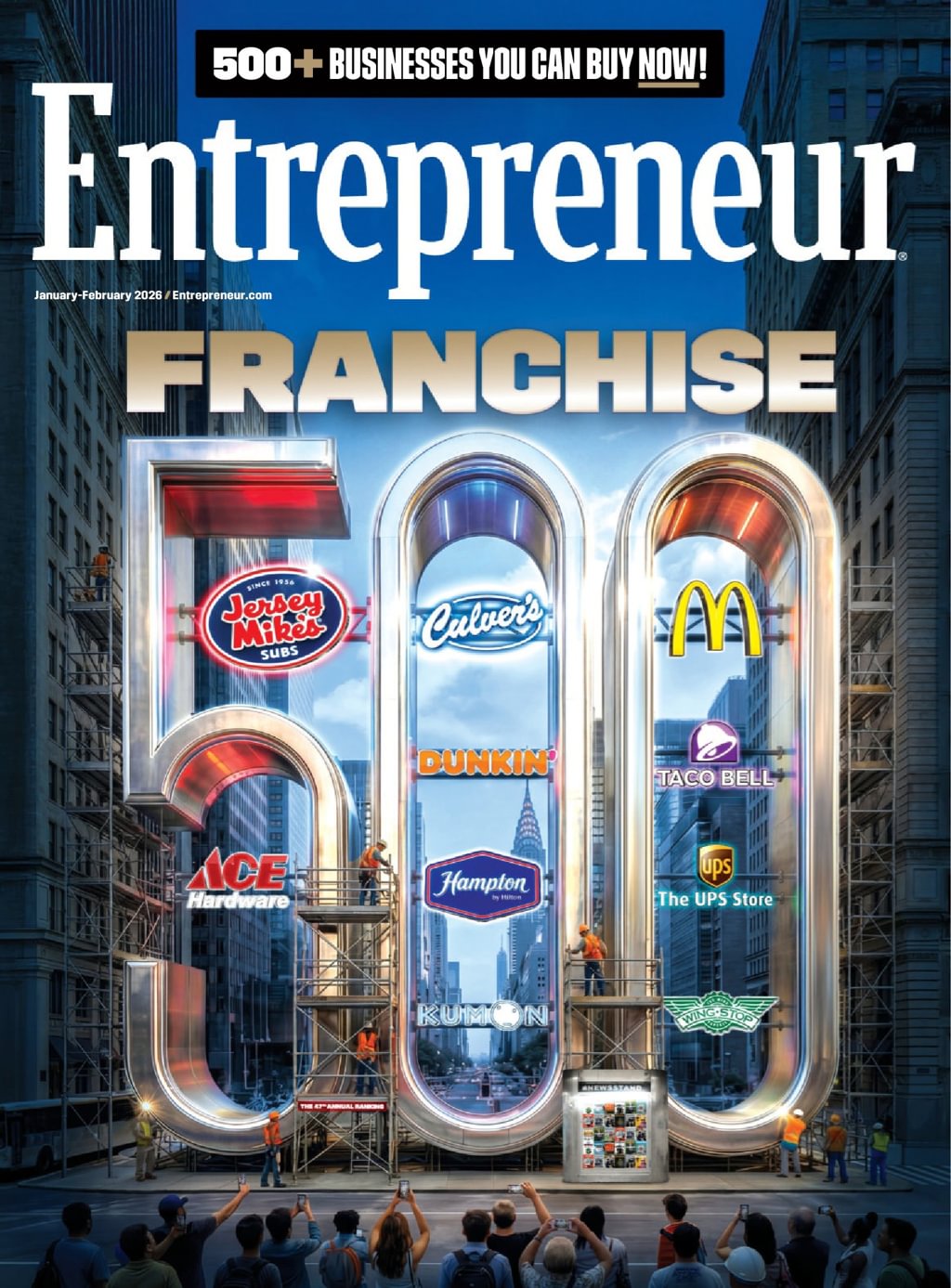 Entrepreneur January 01, 2026 Issue Cover