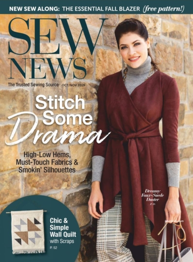 Sew News October 01, 2019 Issue Cover