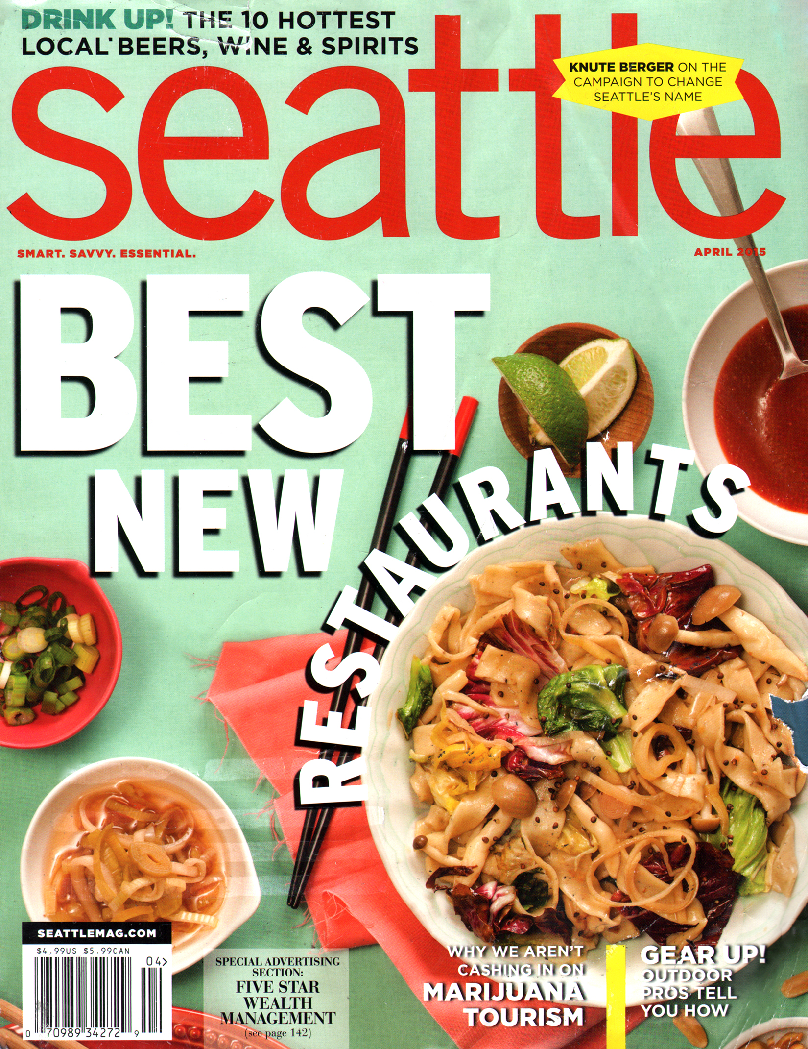 Seattle-Magazine April 01, 2015 Issue Cover