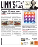 Linns-Stamp-News-Weekly February 25, 2019 Issue Cover