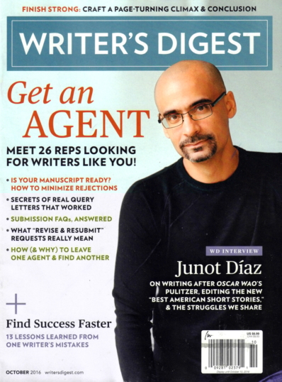 Writer's Digest October 01, 2016 Issue Cover