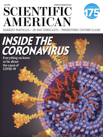Scientific American July 01, 2020 Issue Cover