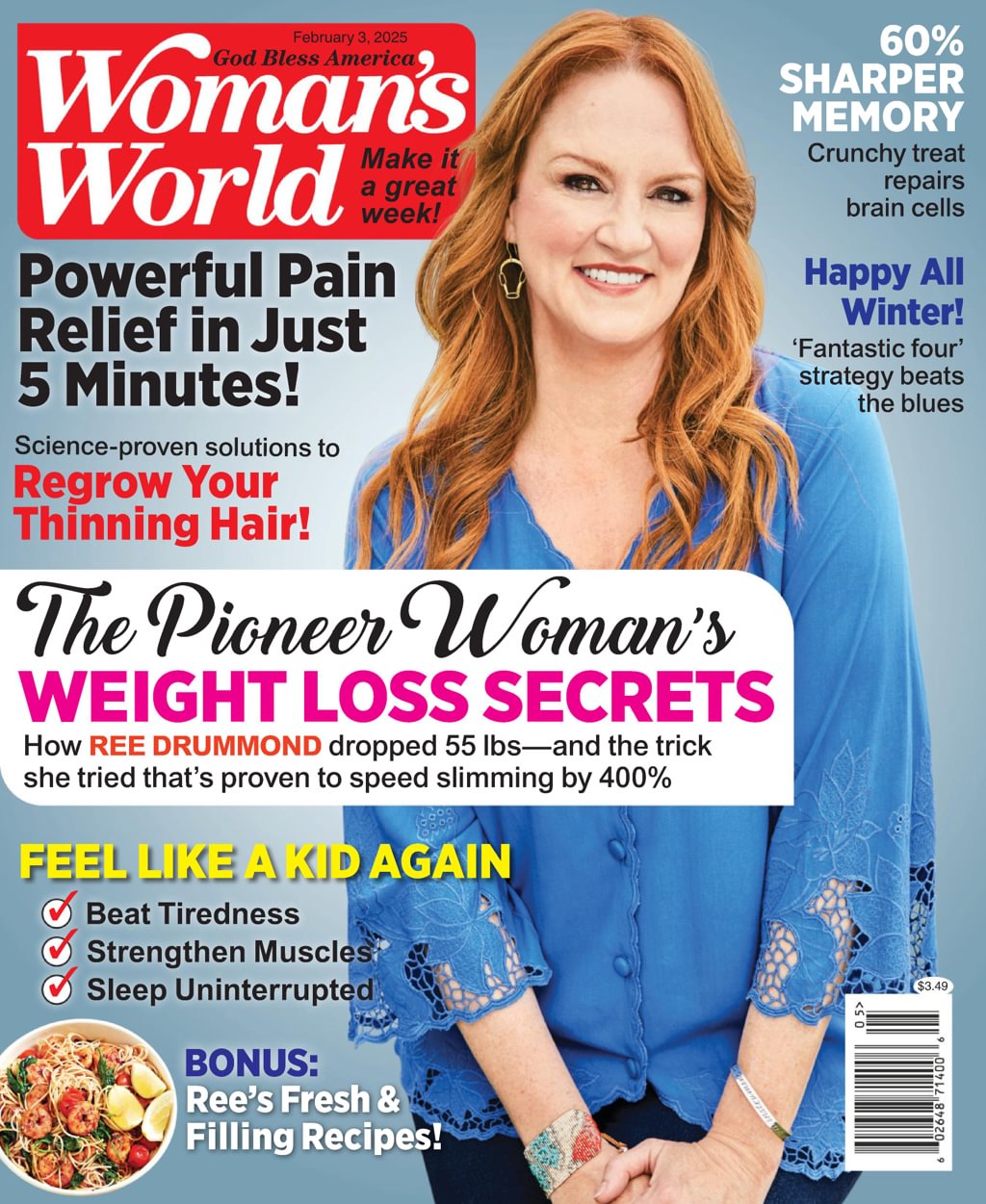 Womans-World February 03, 2025 Issue Cover