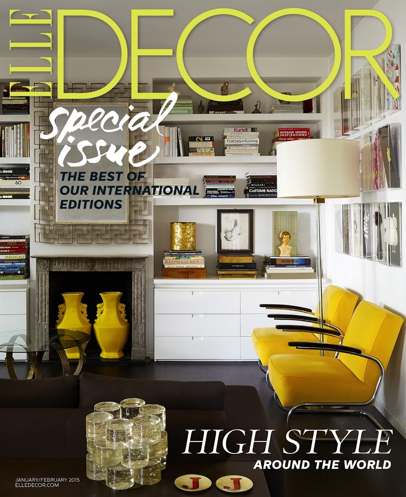 Elle-Decor January 01, 2015 Issue Cover