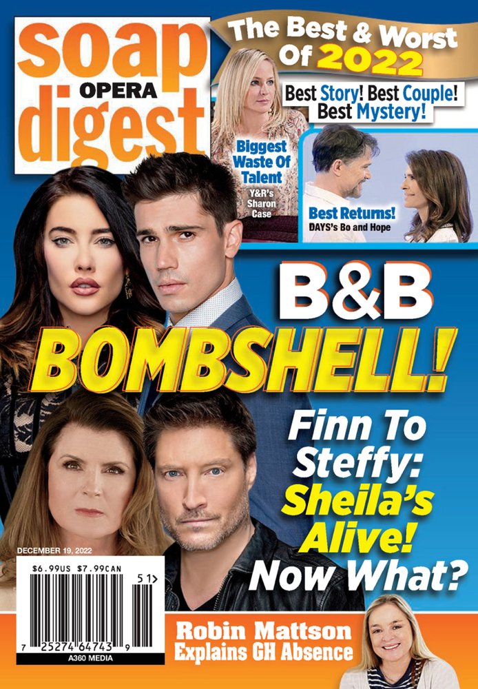 Soap-Opera-Digest December 19, 2022 Issue Cover