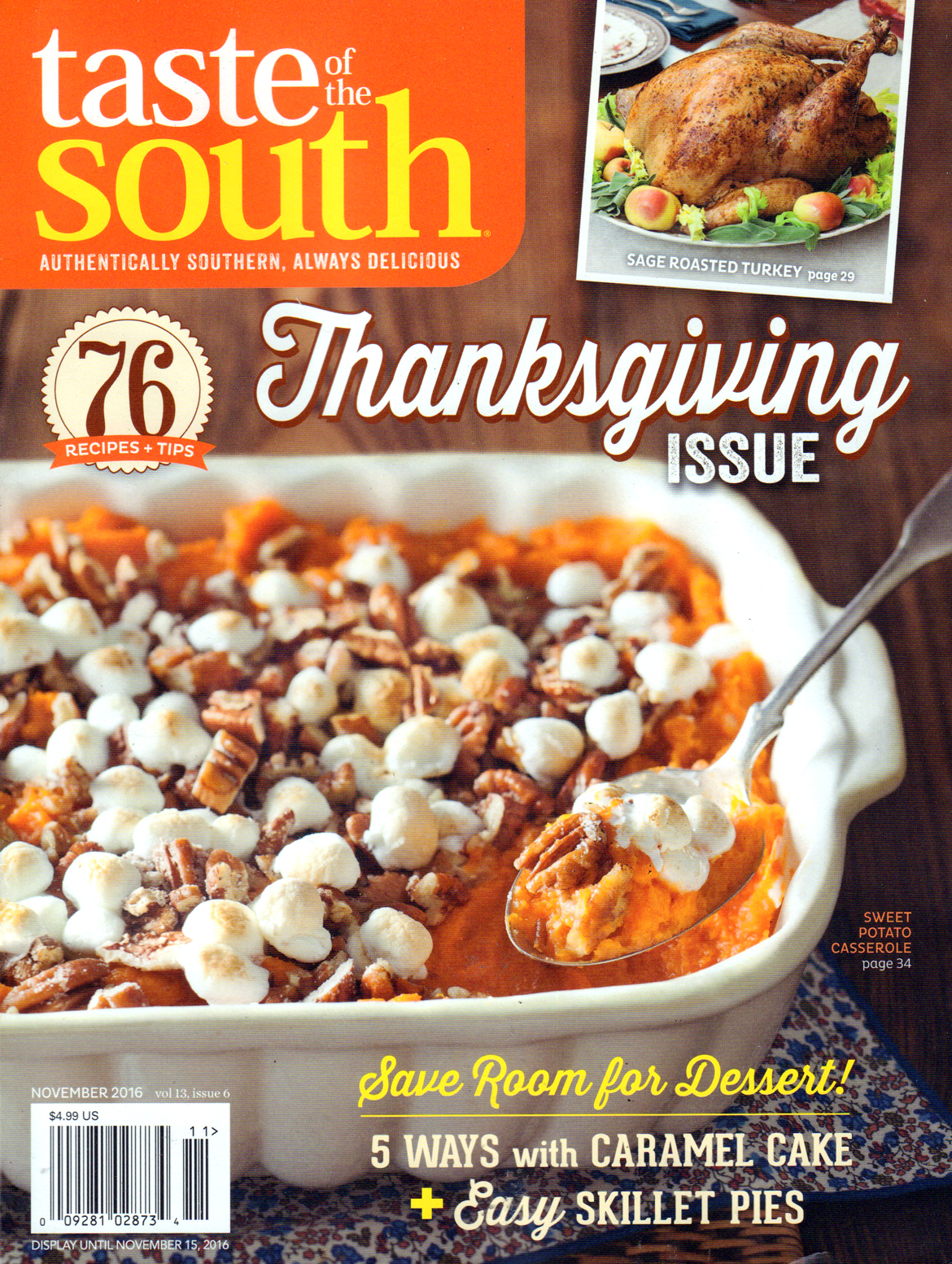 Taste-of-the-South November 01, 2016 Issue Cover