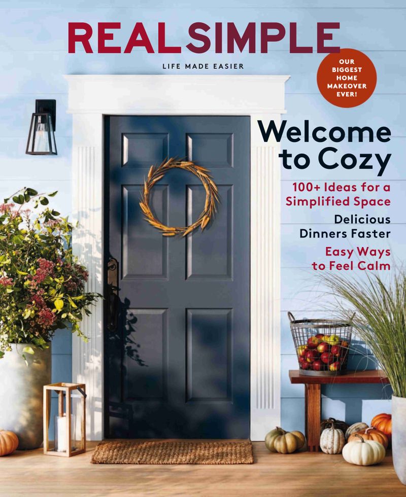 real-simple October 01, 2018 Issue Cover