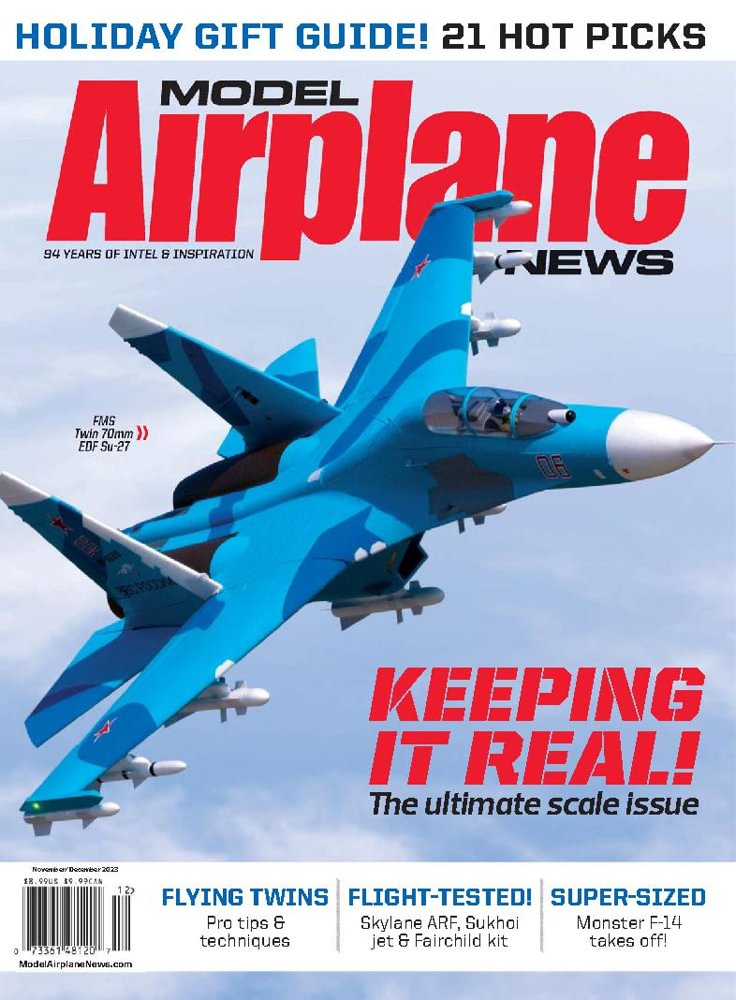 Model-Airplane-News November 01, 2023 Issue Cover