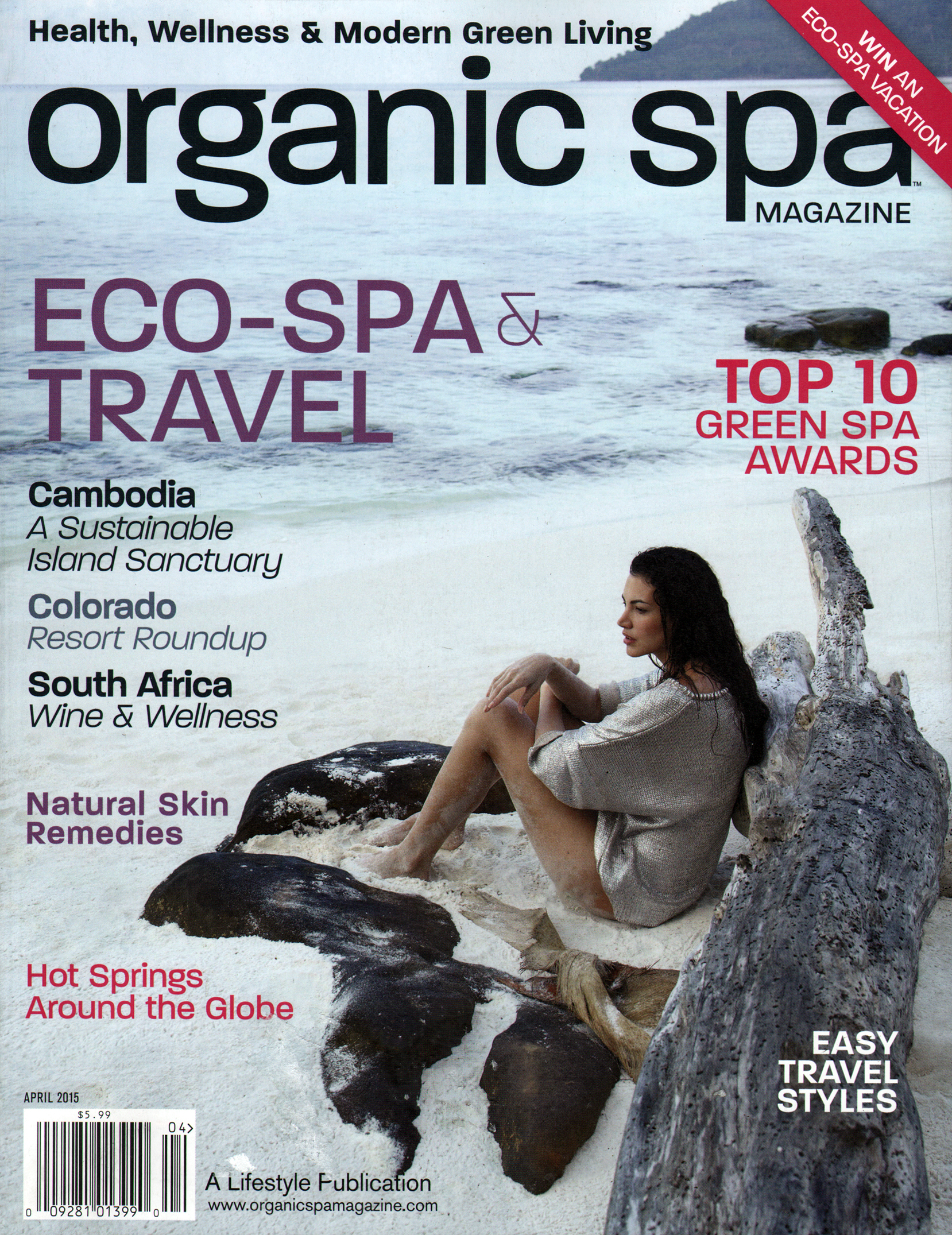 Organic-Spa April 01, 2015 Issue Cover
