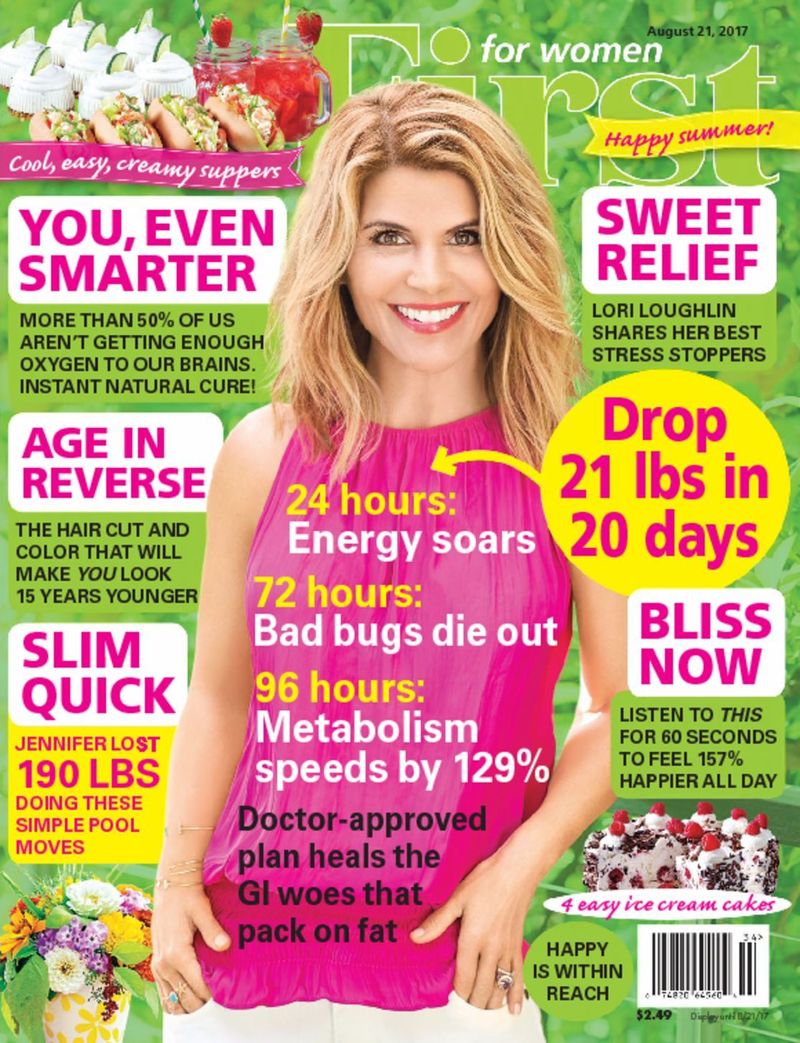 first-for-women August 21, 2017 Issue Cover