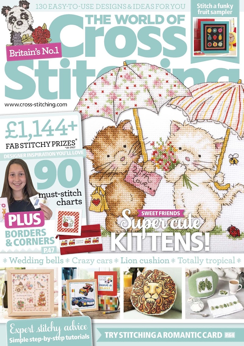 The-World-of-Cross-Stitching February 01, 2018 Issue Cover