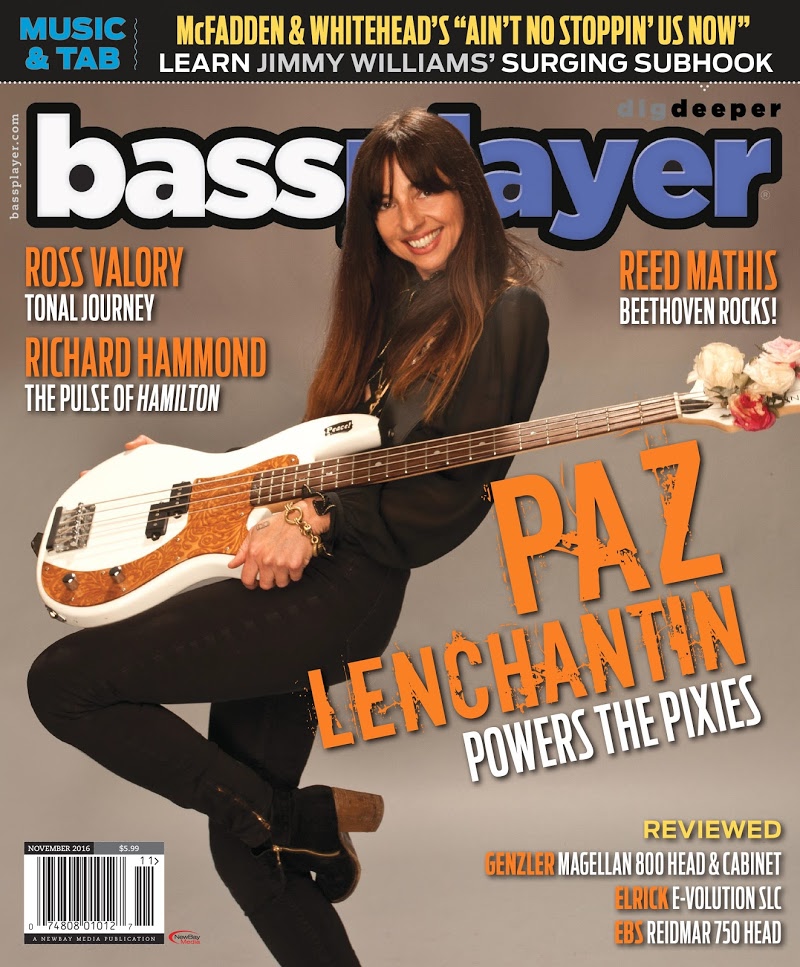Bass-Player November 01, 2016 Issue Cover