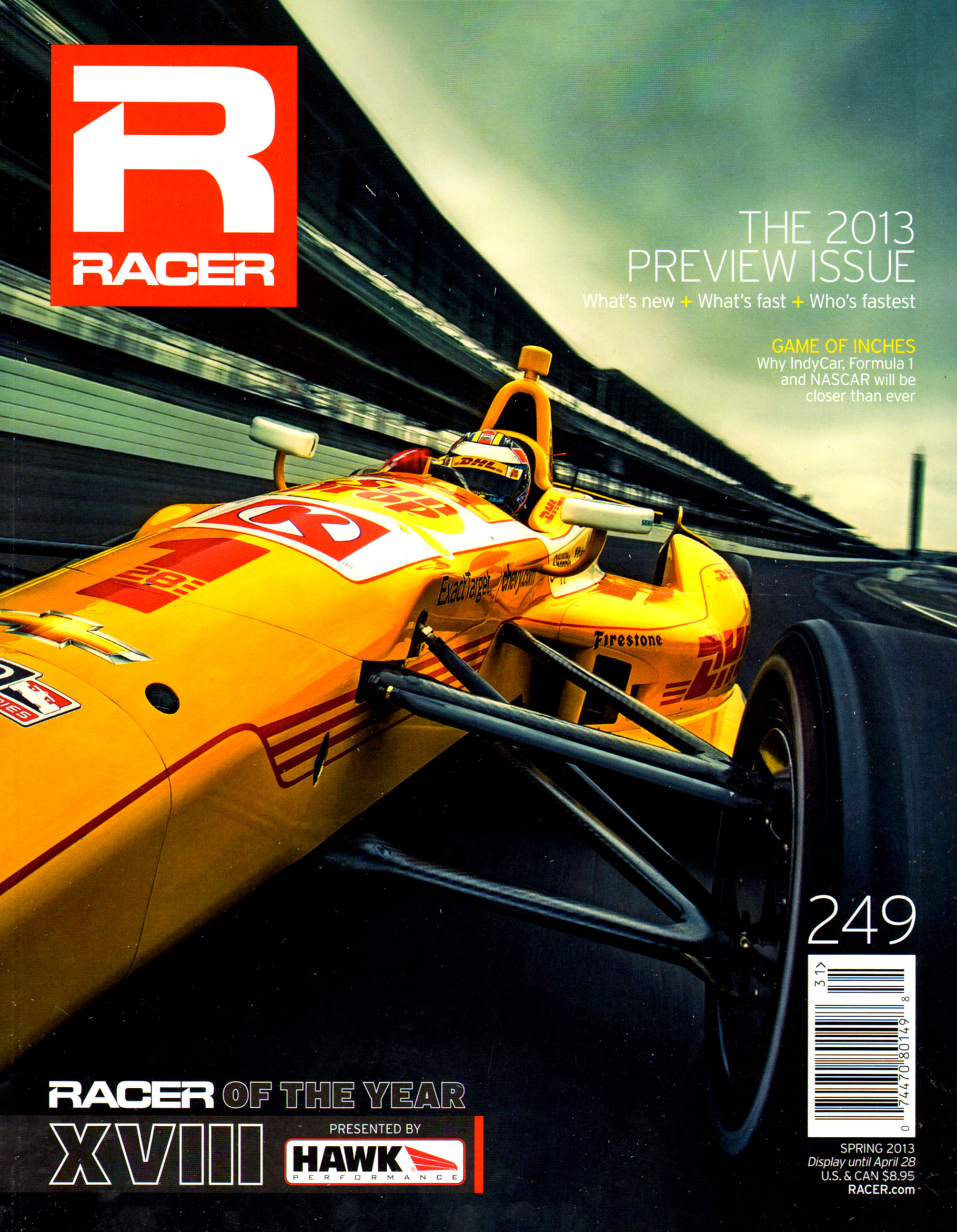 Racer March 01, 2013 Issue Cover