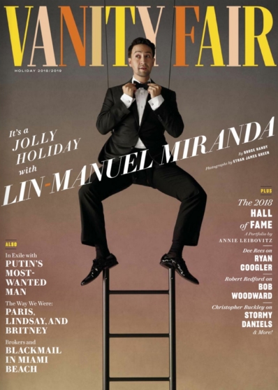 Vanity Fair December 25, 2018 Issue Cover