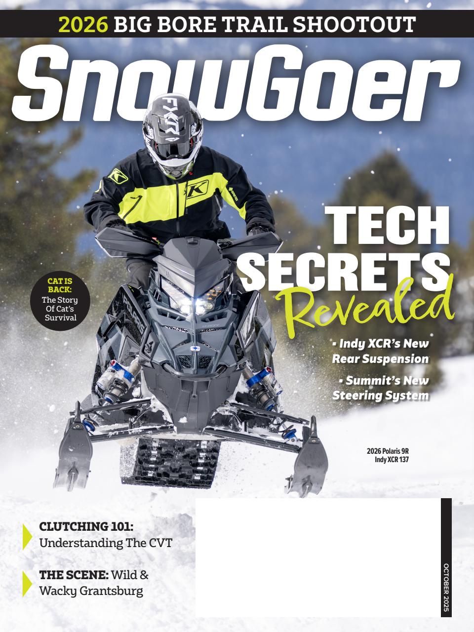 Snow-Goer October 01, 2025 Issue Cover