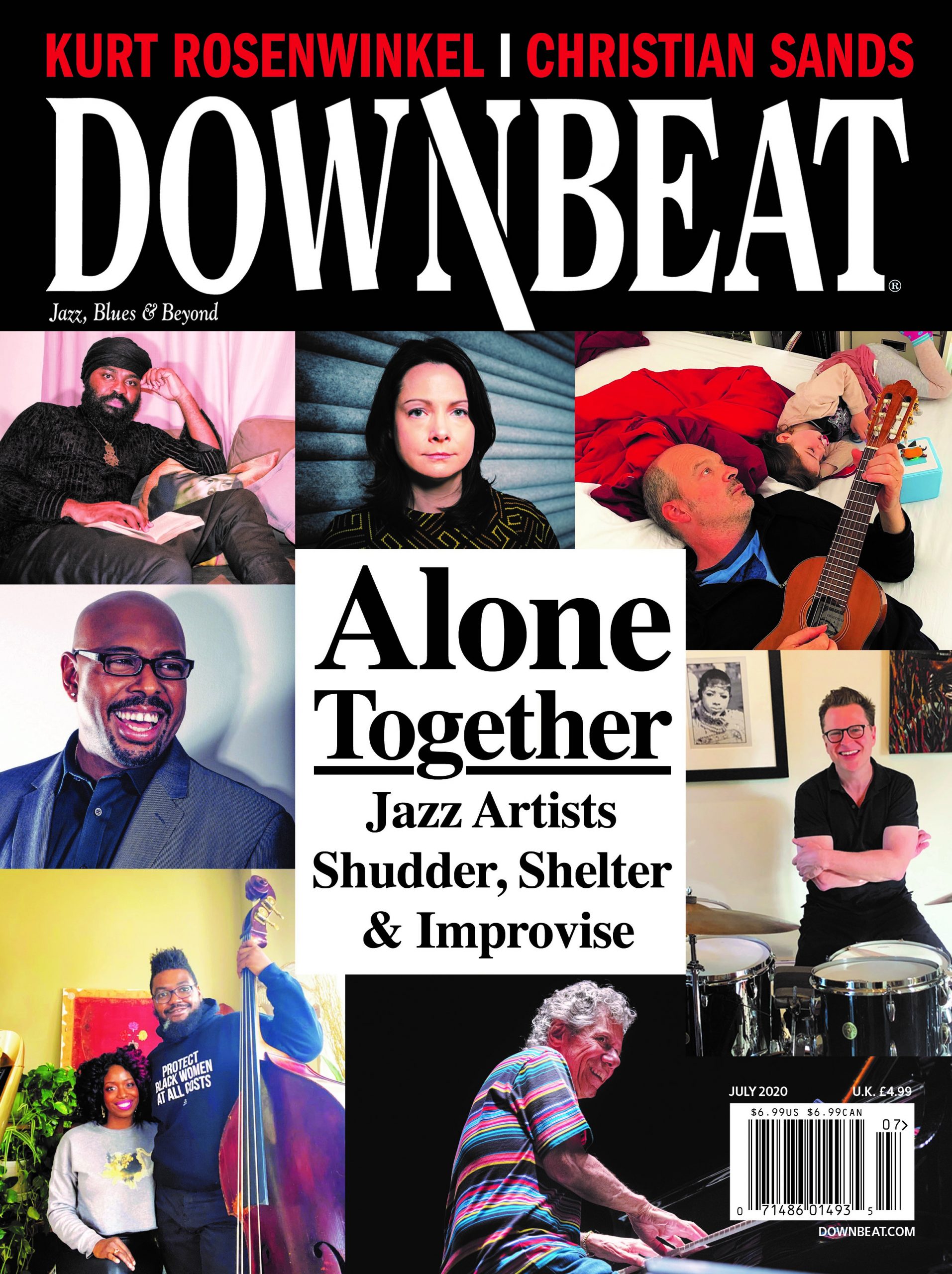 downbeat July 01, 2020 Issue Cover
