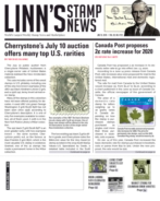 Linns-Stamp-News-Weekly July 08, 2019 Issue Cover