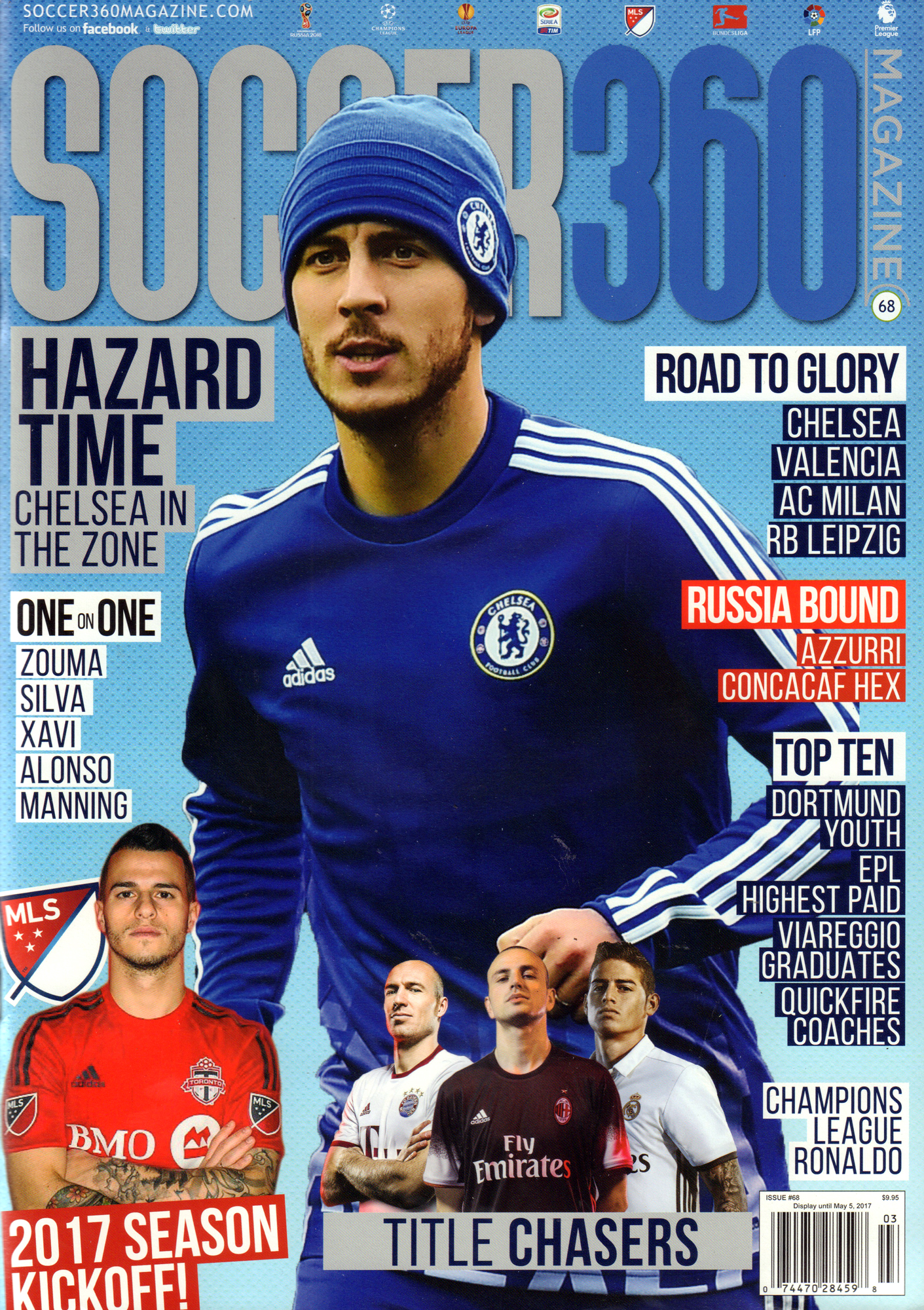 Soccer-360 March 01, 2017 Issue Cover
