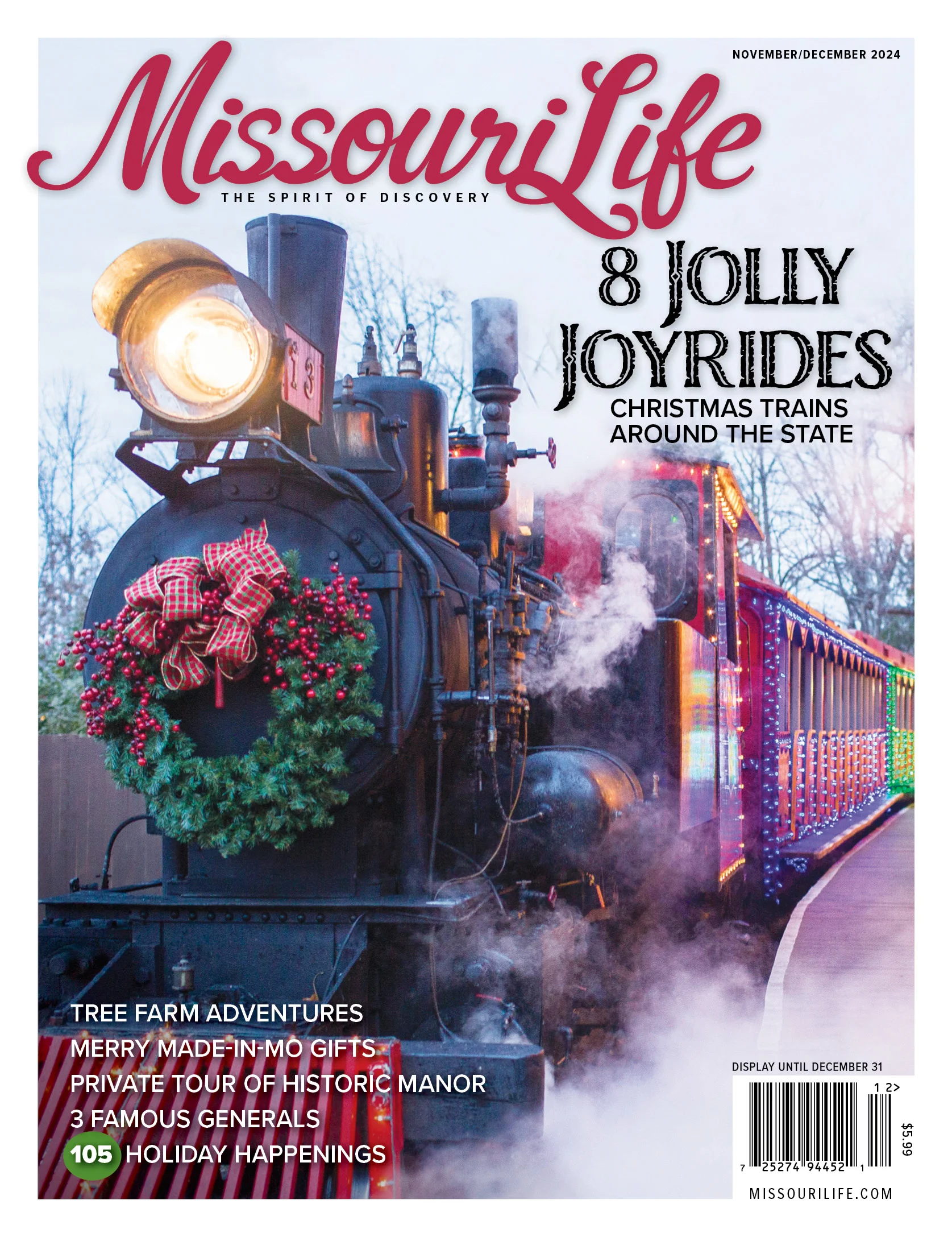 Missouri-Life December 01, 2024 Issue Cover