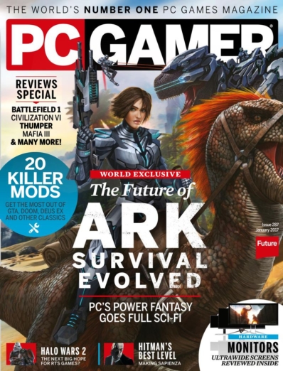 PC Gamer (US Edition) January 01, 2017 Issue Cover