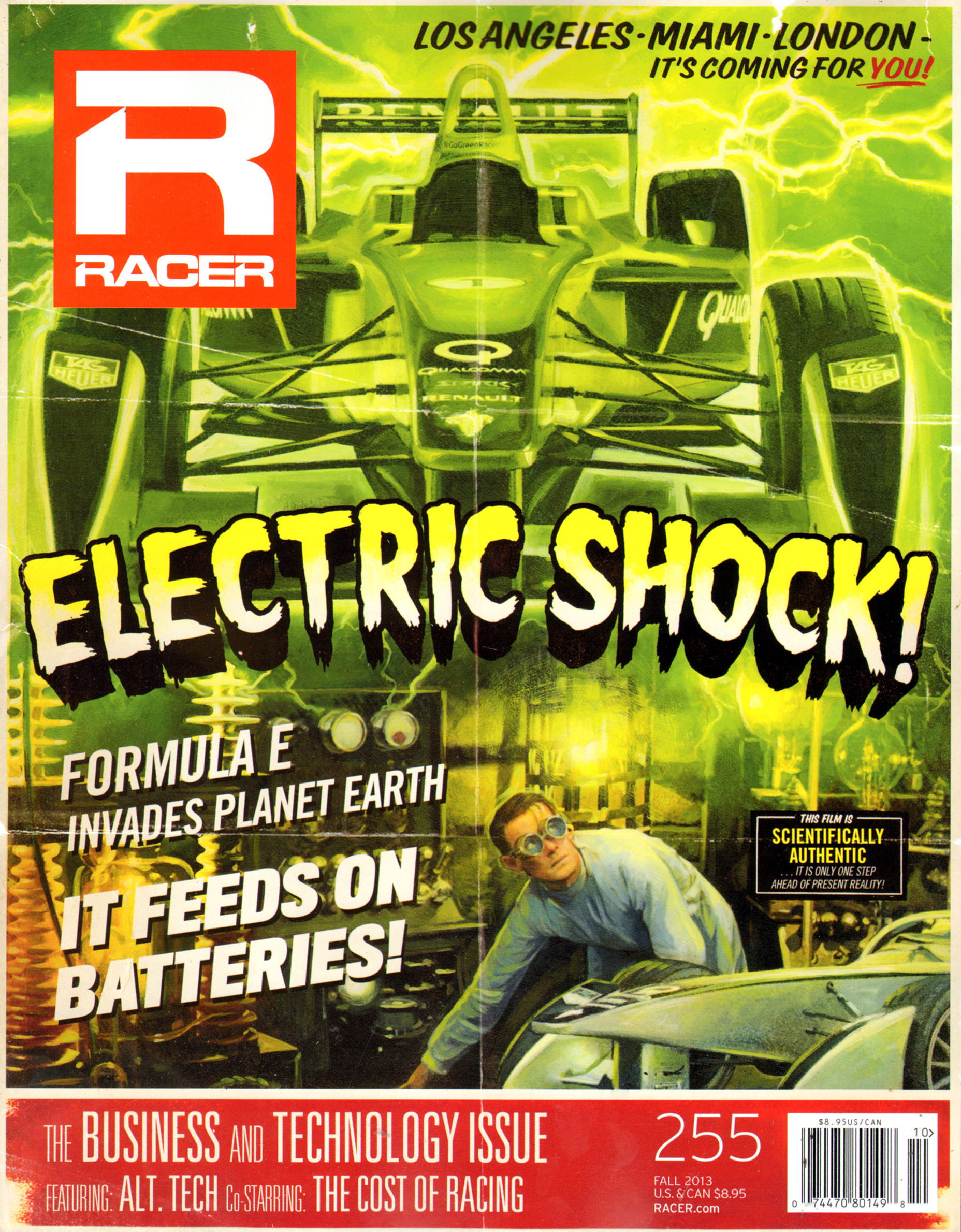 Racer October 01, 2013 Issue Cover