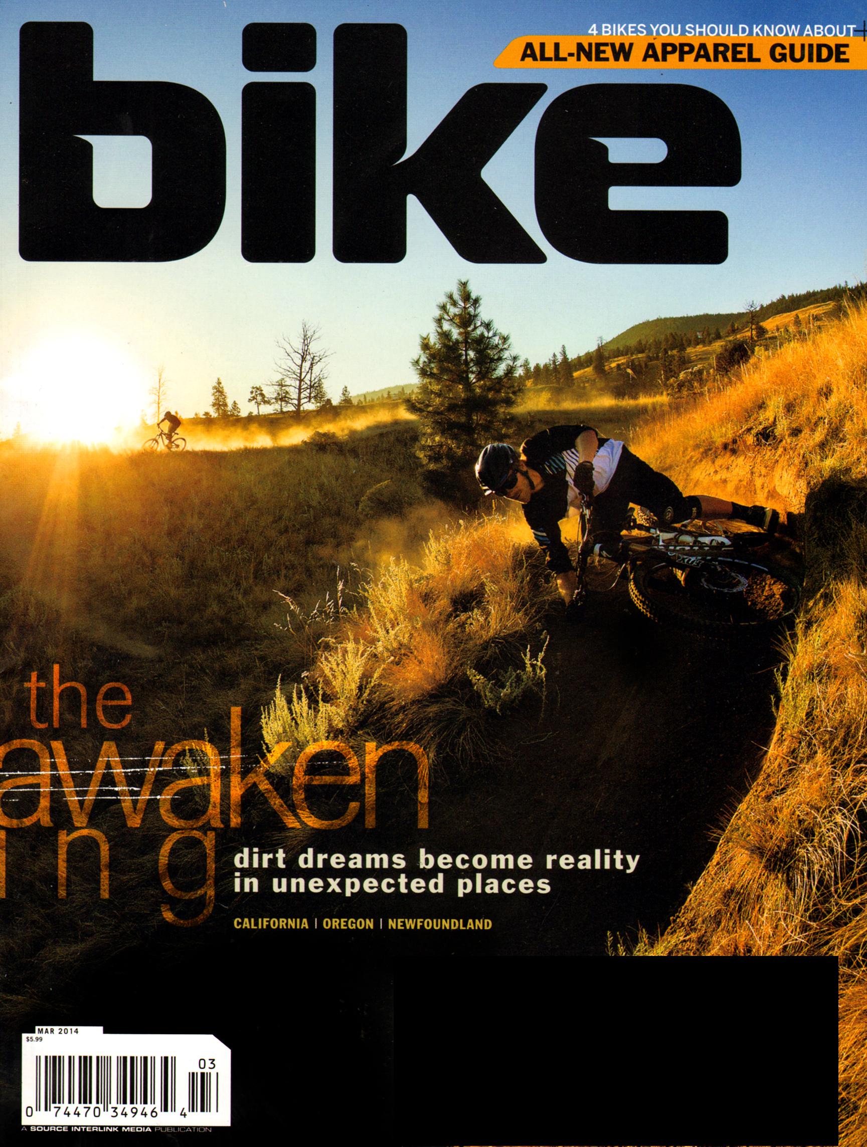 Bike March 01, 2014 Issue Cover