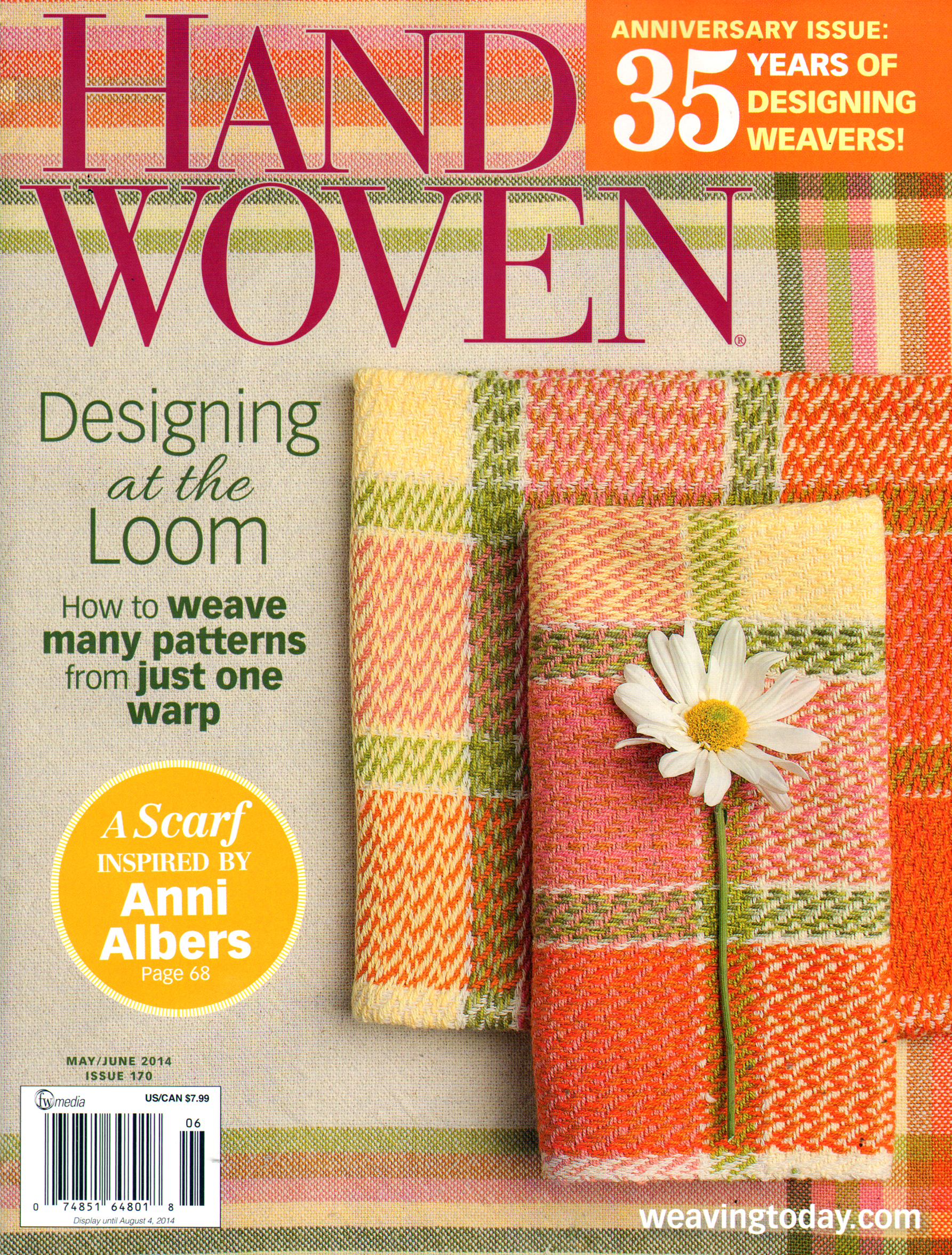 Handwoven May 01, 2014 Issue Cover
