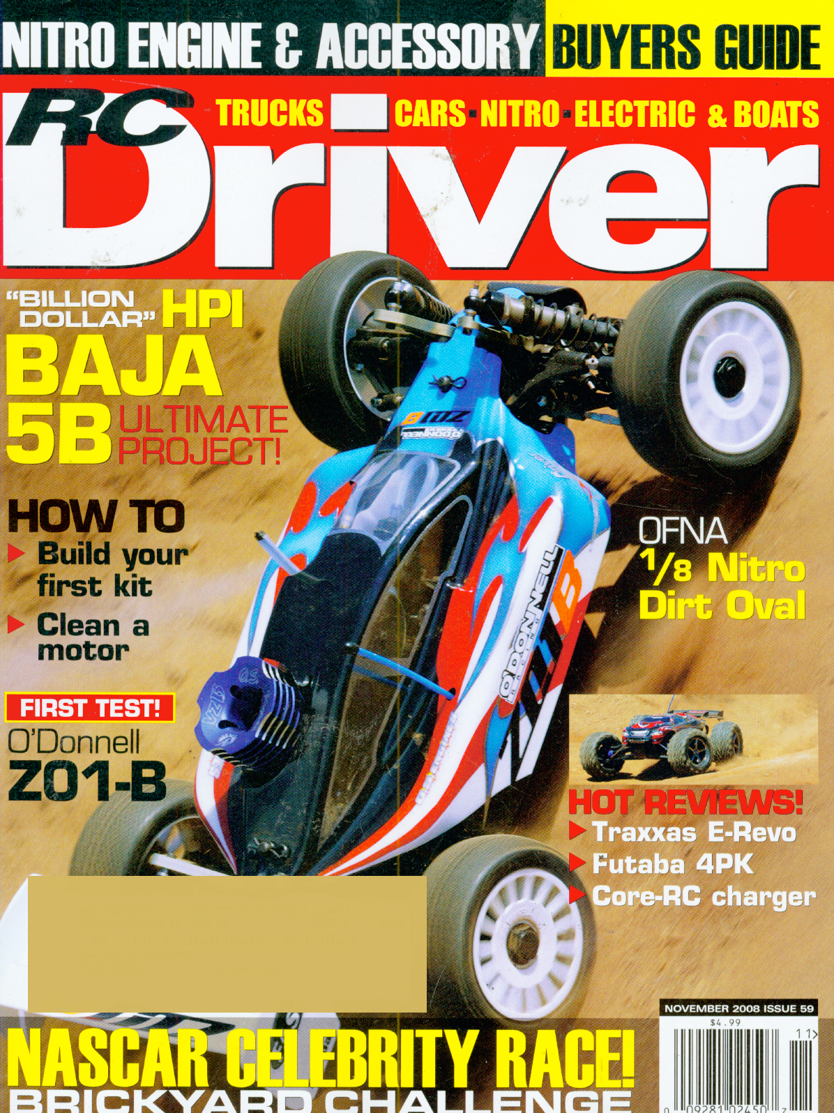 RC-Driver November 01, 2008 Issue Cover