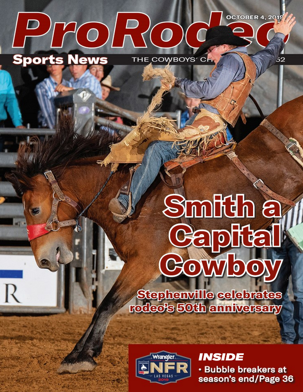 Pro-Rodeo-Sports-News October 04, 2019 Issue Cover