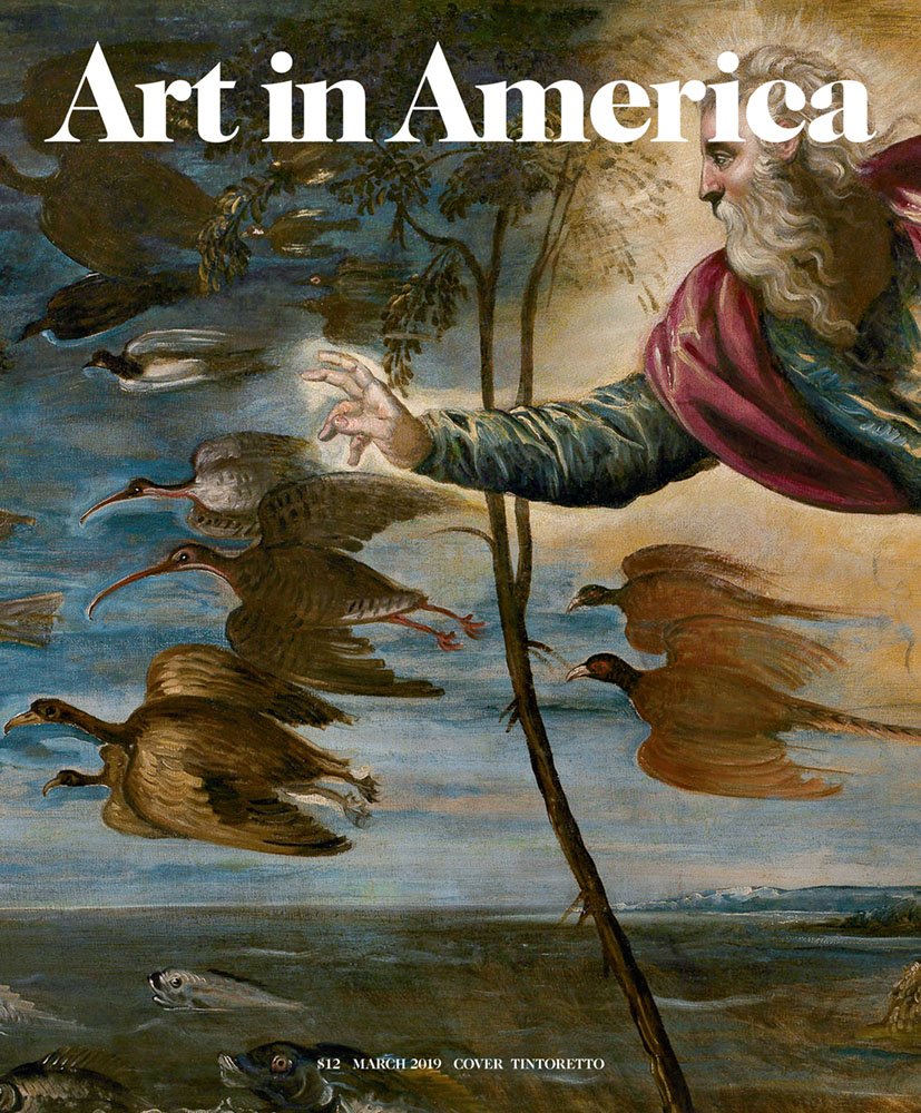 Art-In-America March 01, 2019 Issue Cover