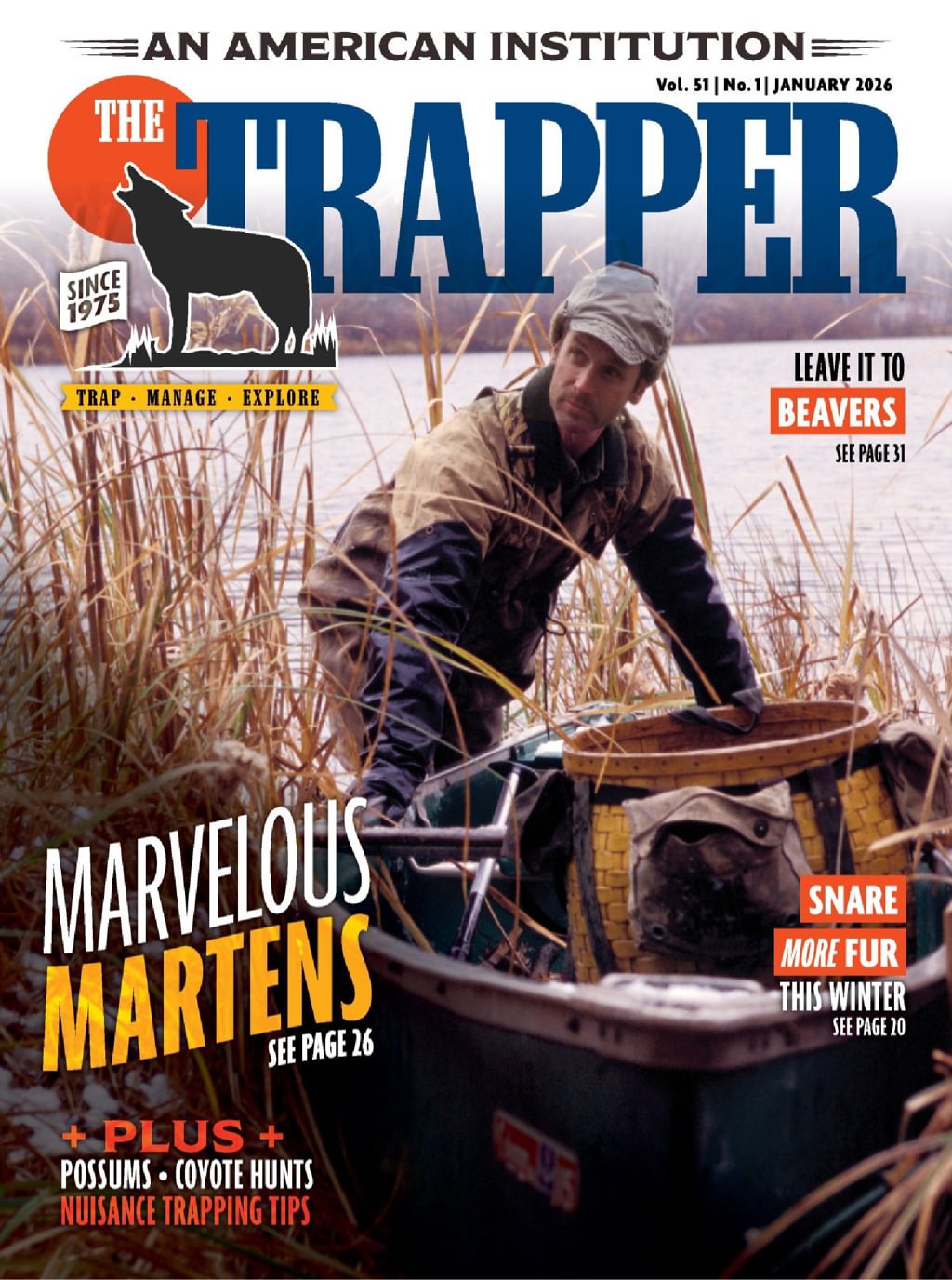 The Trapper January 01, 2026 Issue Cover