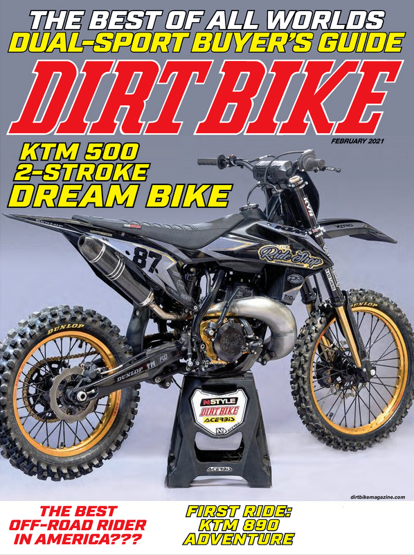 Dirt-Bike February 01, 2021 Issue Cover