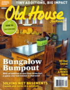 Old-House-Journal September 01, 2016 Issue Cover