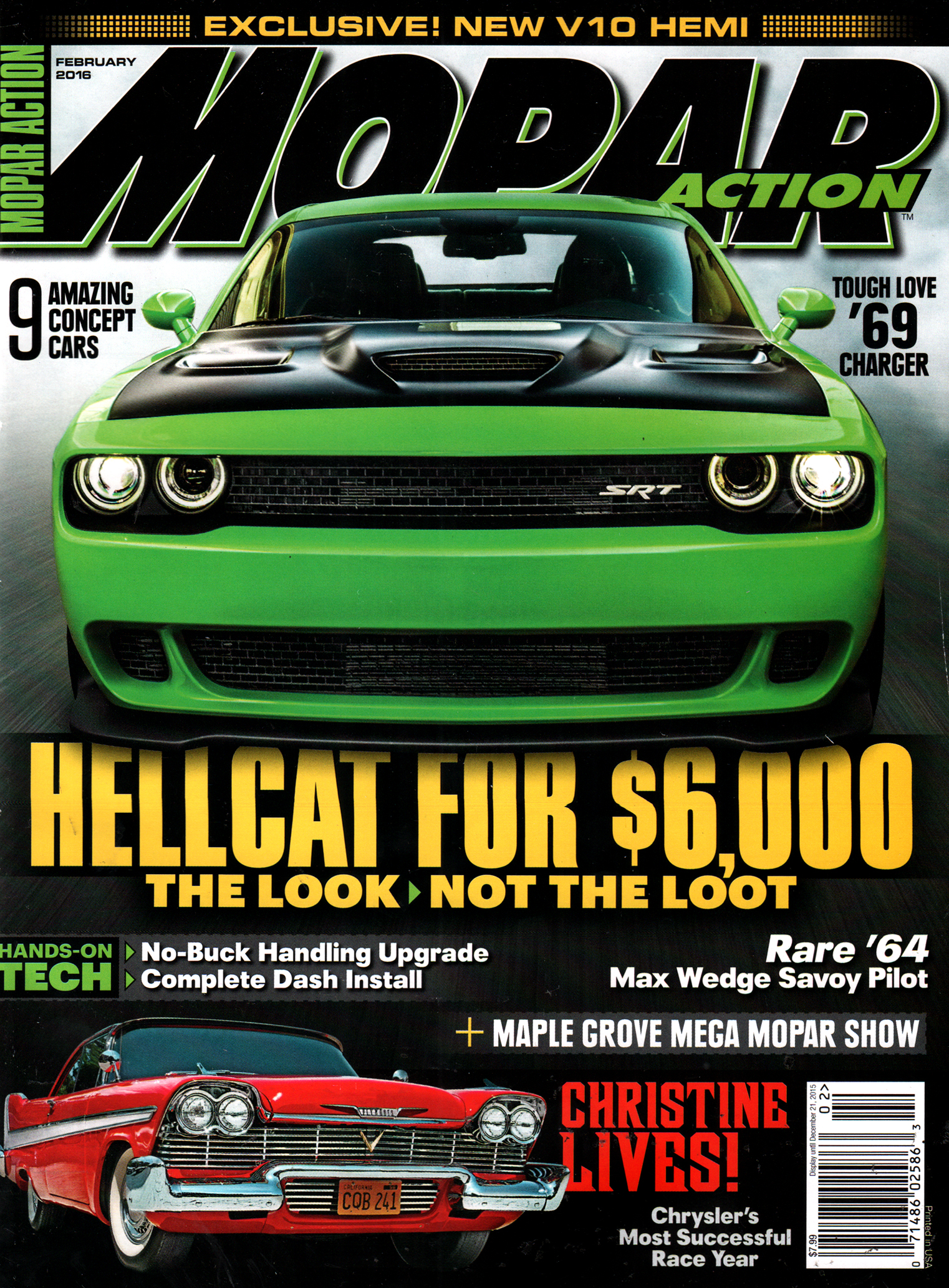 Mopar-Action February 01, 2016 Issue Cover