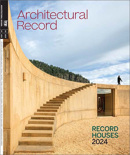 Architectural-Record September 01, 2024 Issue Cover
