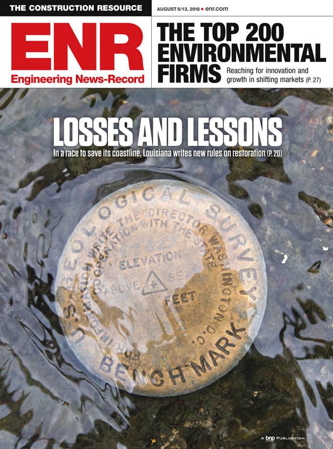 Engineering-News-Record August 06, 2018 Issue Cover