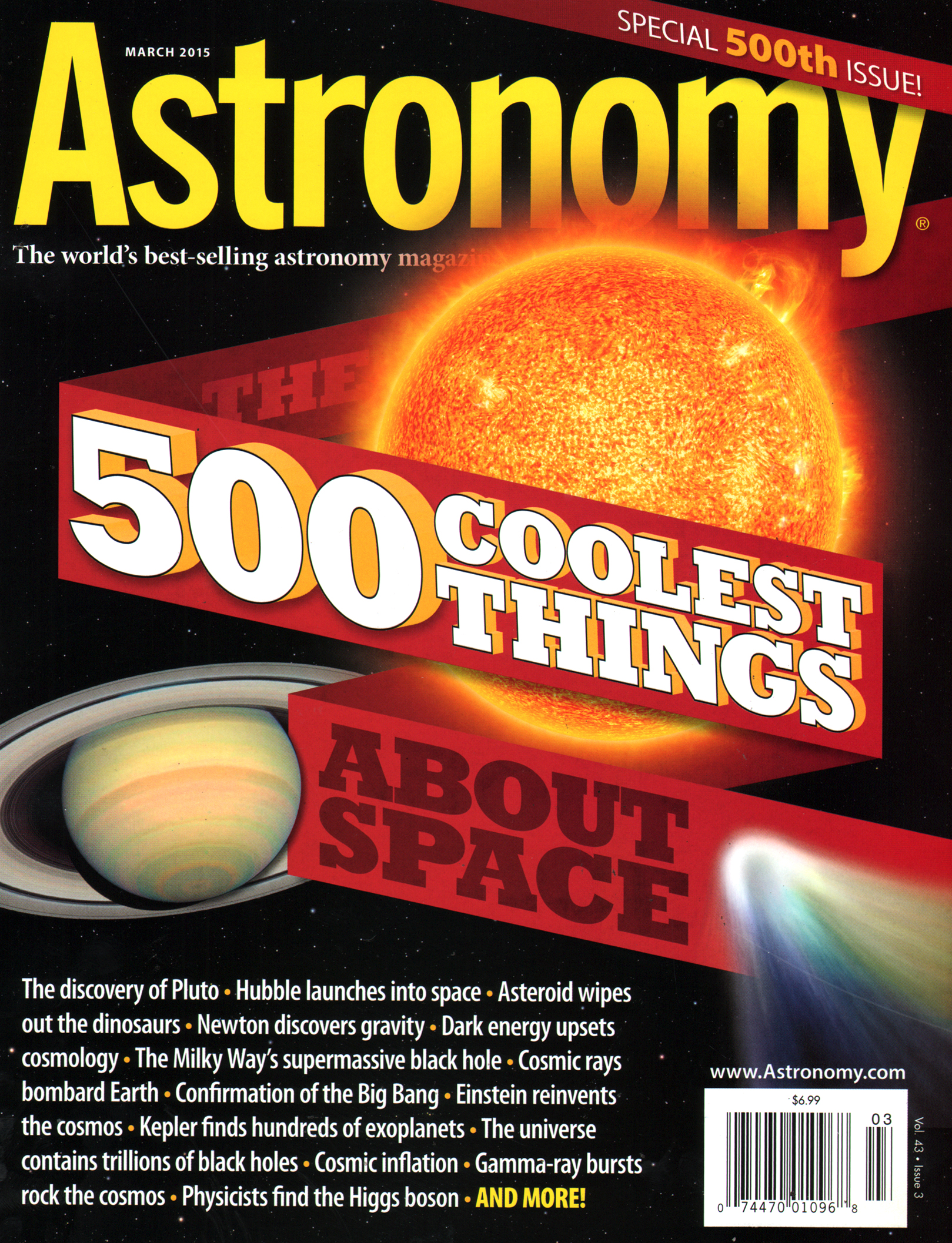 Astronomy March 01, 2015 Issue Cover