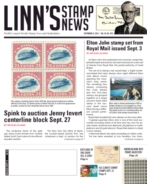 Linns-Stamp-News-Weekly September 23, 2019 Issue Cover