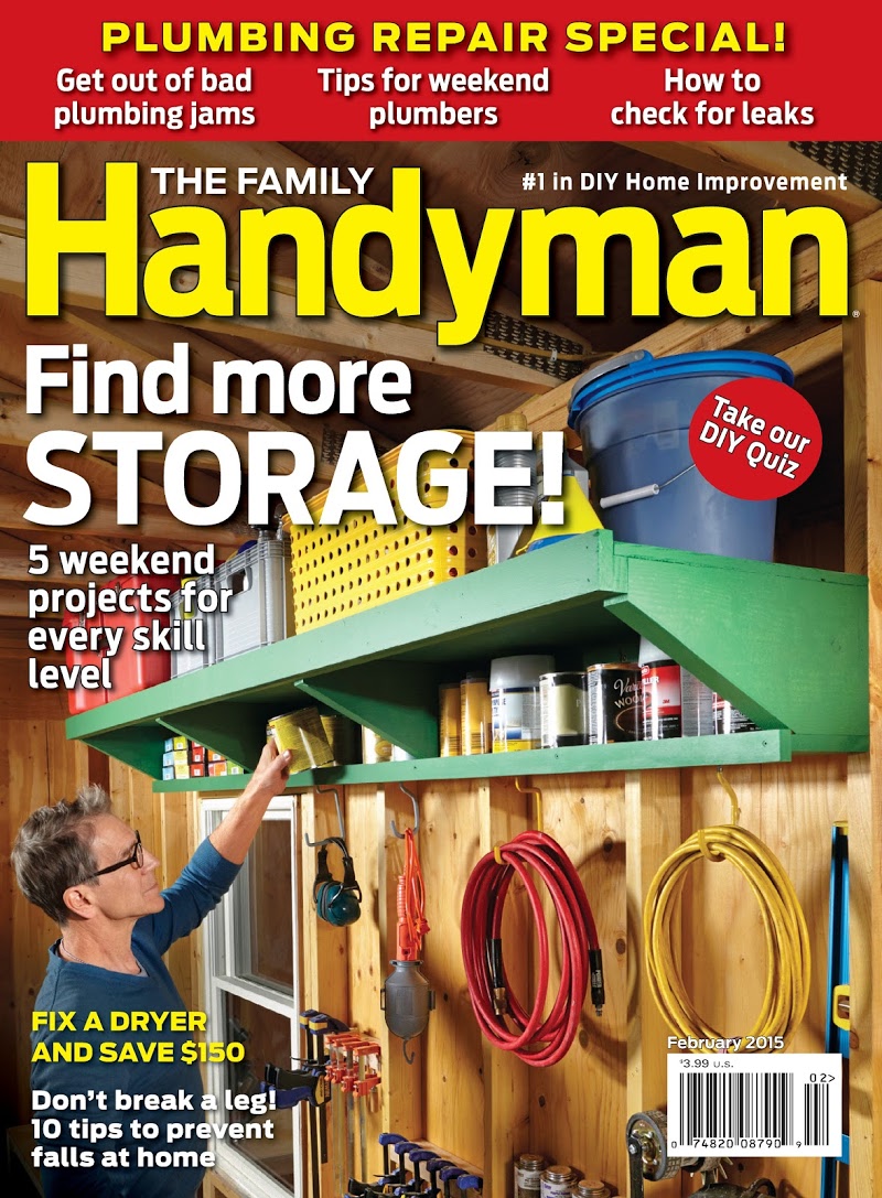 The-Family-Handyman February 01, 2015 Issue Cover