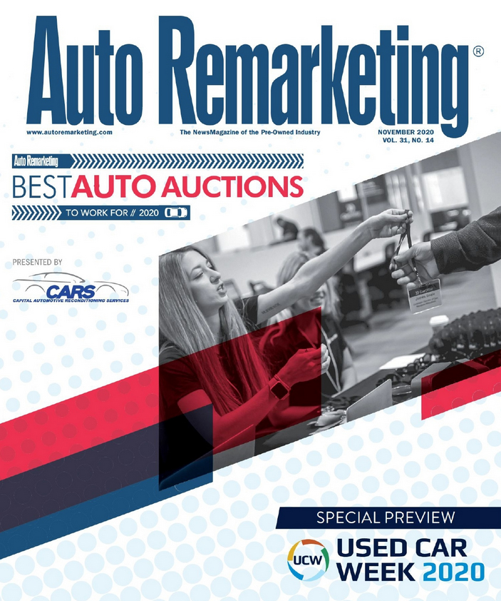 Auto-Remarketing-News November 01, 2020 Issue Cover
